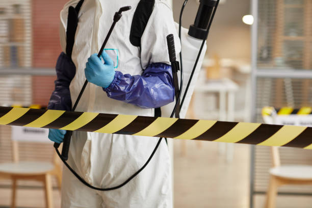 Professional Hoarding Cleanup technician working in Harrah, WA
